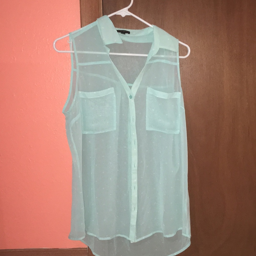 Blue Button Down Shirt!